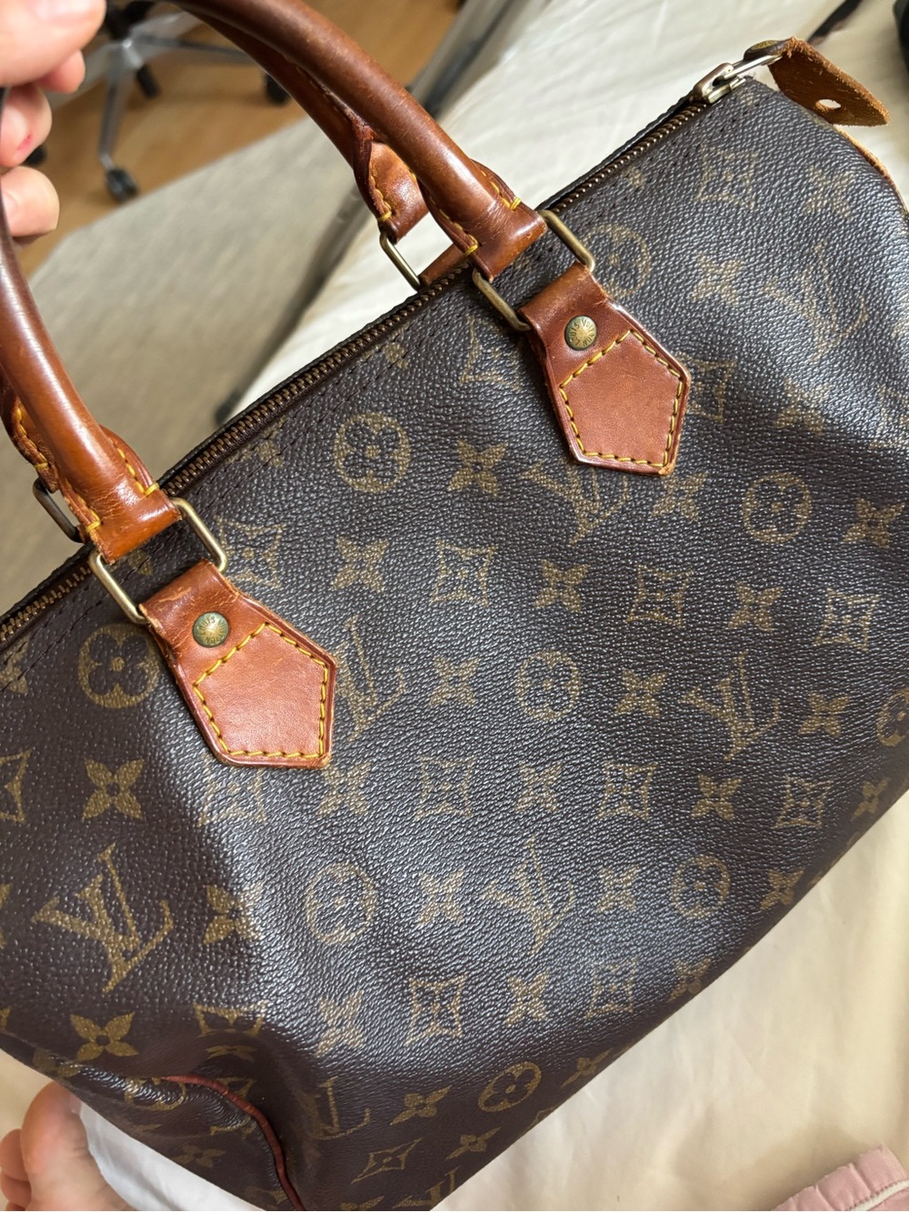 Louis Vuitton Monogram Canvas Duffel Bag in Brown and Tan - Picture 2 of 7